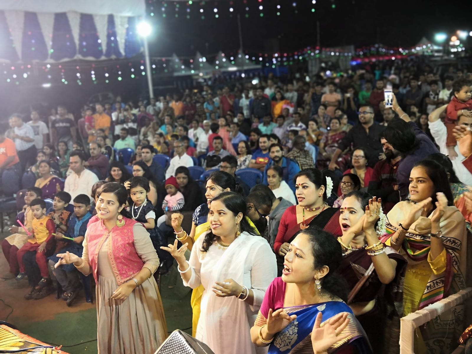 VBA community gathered together at a celebration